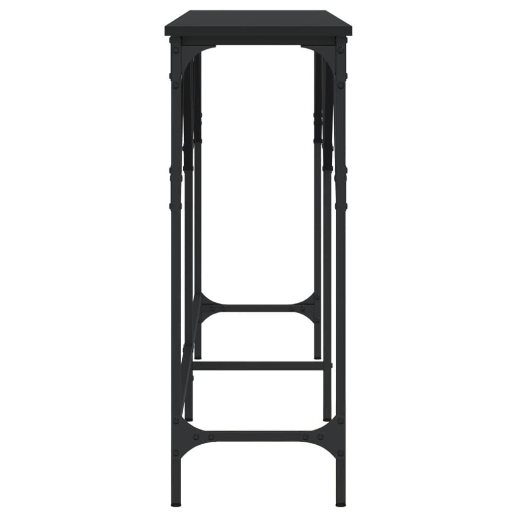 vidaXL Konzolový stolek černý 180 x 29 x 75 cm kompozitní dřevo