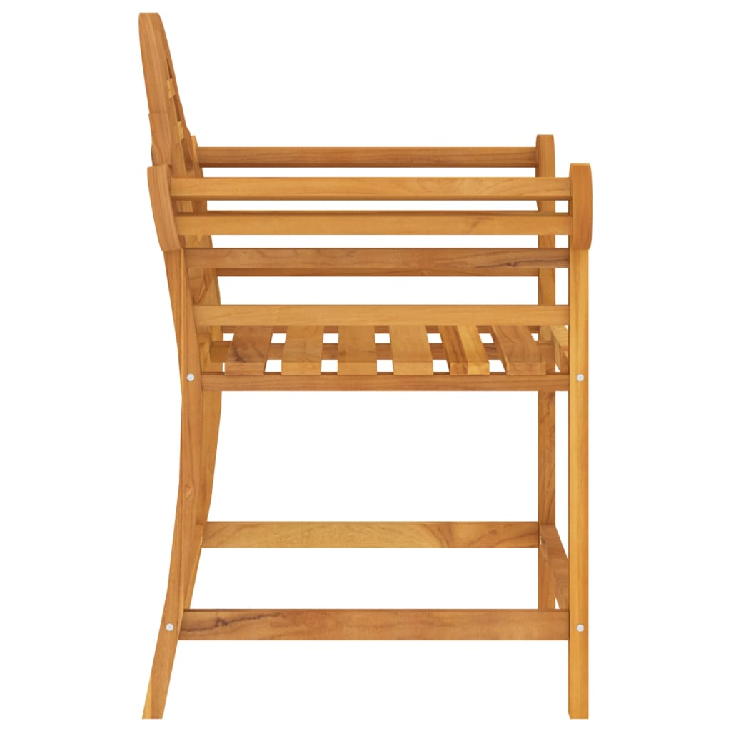 vidaXL Zahradní židle 88 x 60 x 92 cm masivní teakové dřevo