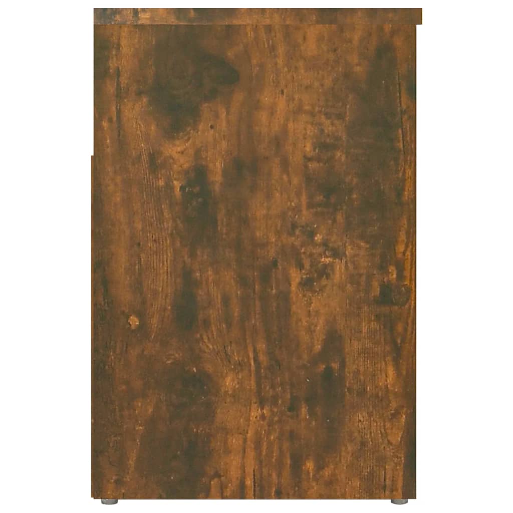 vidaXL Lavice s botníkem kouřový dub 60 x 30 x 45 cm kompozitní dřevo