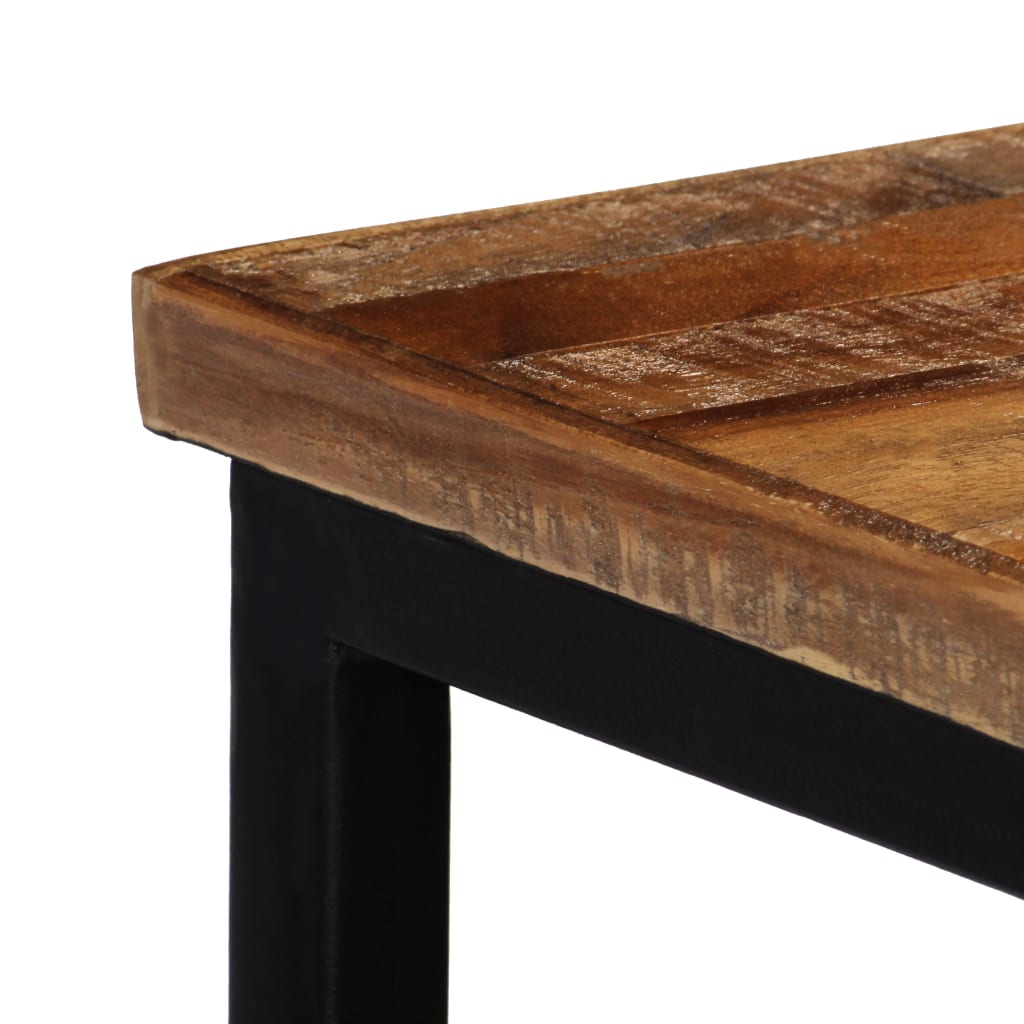 vidaXL Konzolový stolek z masivního recyklovaného teaku 90x30x76 cm