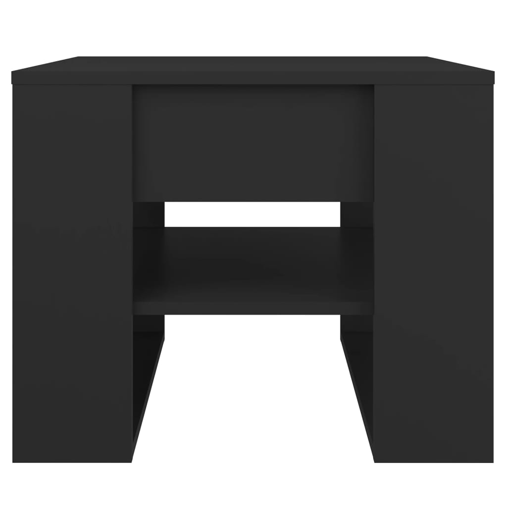 vidaXL Konferenční stolek černý 55,5 x 55 x 45 cm kompozitní dřevo