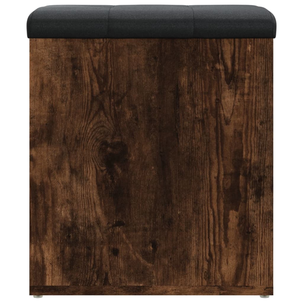 vidaXL Úložná lavice kouřový dub 42 x 42 x 45 cm kompozitní dřevo