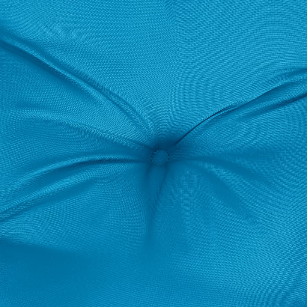 vidaXL Poduška na palety modrá 80 x 40 x 12 cm textil