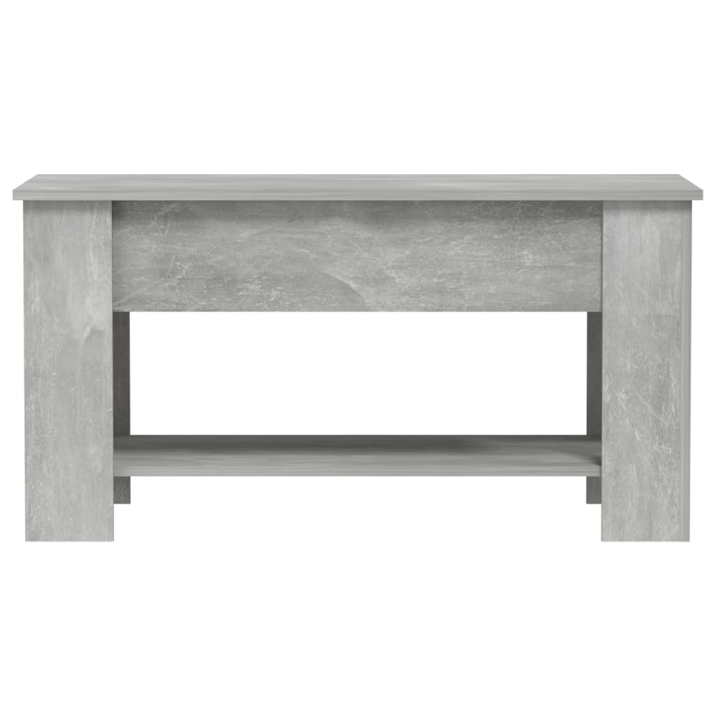 vidaXL Konferenční stolek betonově šedý 101x49x52 cm kompozitní dřevo