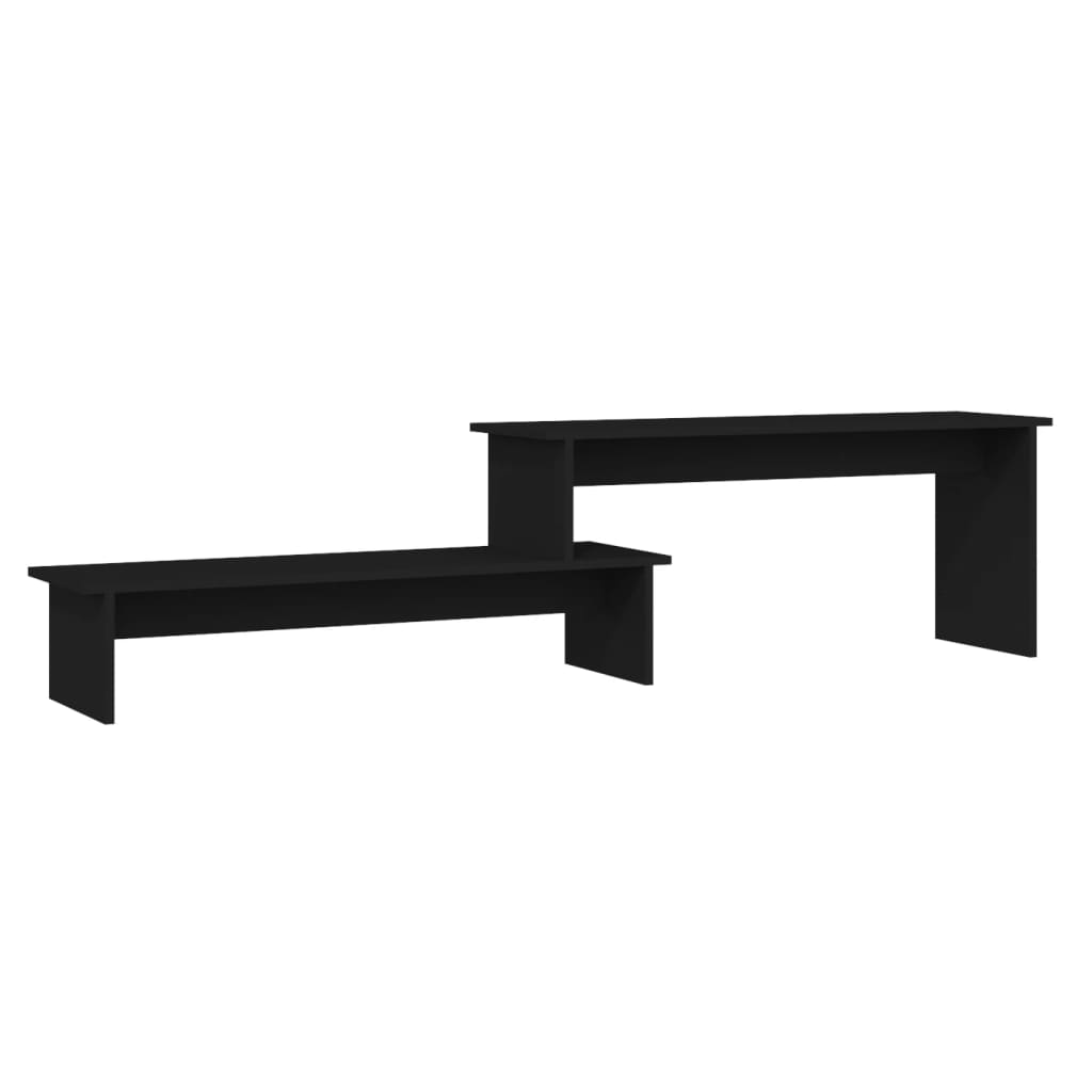 vidaXL TV stolek černý 180 x 30 x 43 cm dřevotříska