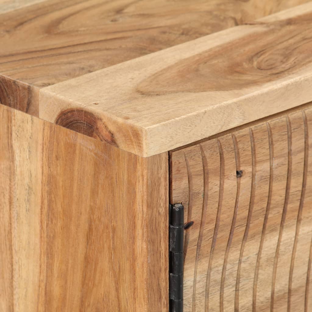 vidaXL Příborník 115 x 35 x 75 cm masivní akáciové dřevo