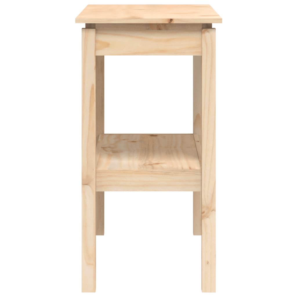 vidaXL Konzolový stolek 80 x 40 x 75 cm masivní borové dřevo