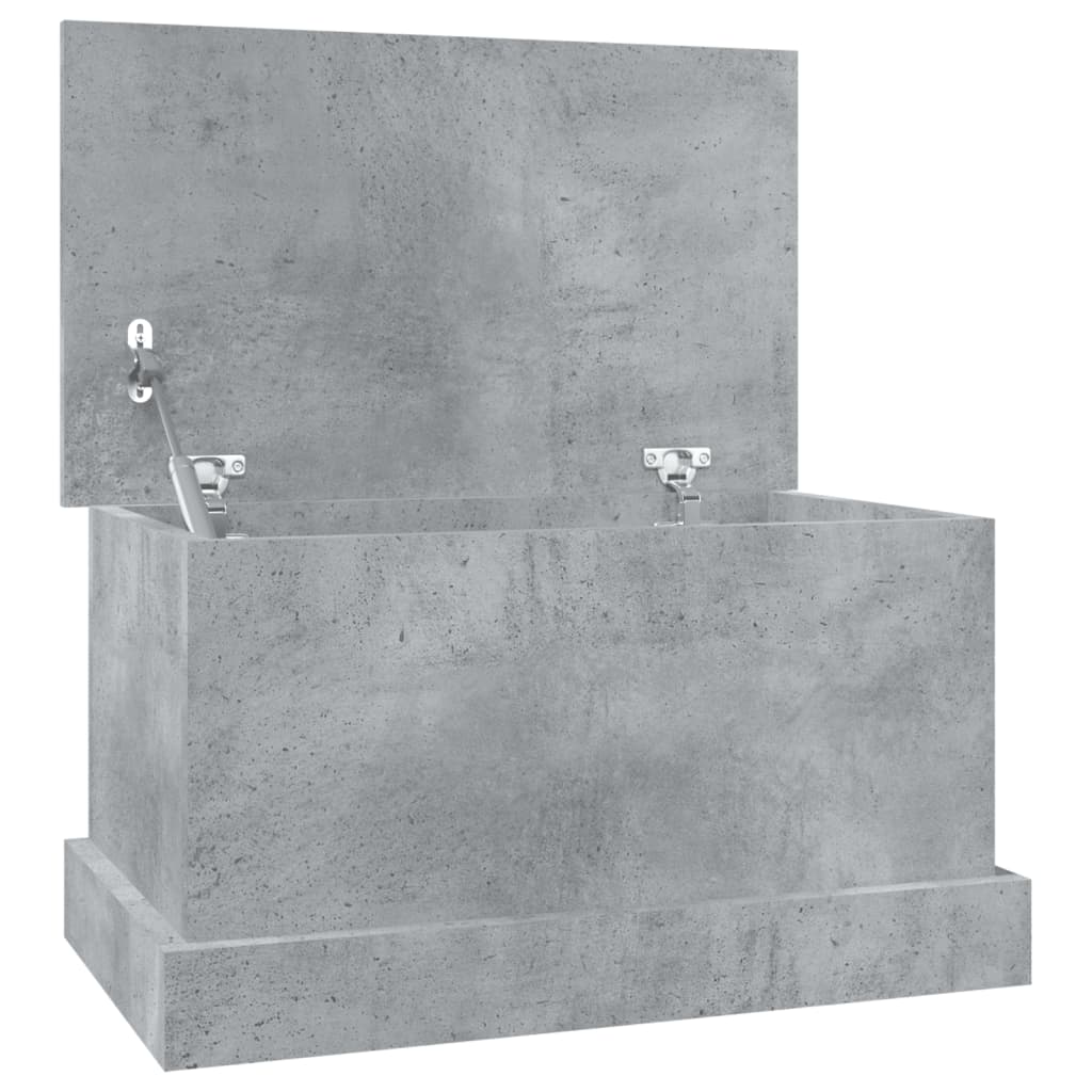 vidaXL Úložný regál betonově šedý 50 x 30 x 28 cm kompozitní dřevo