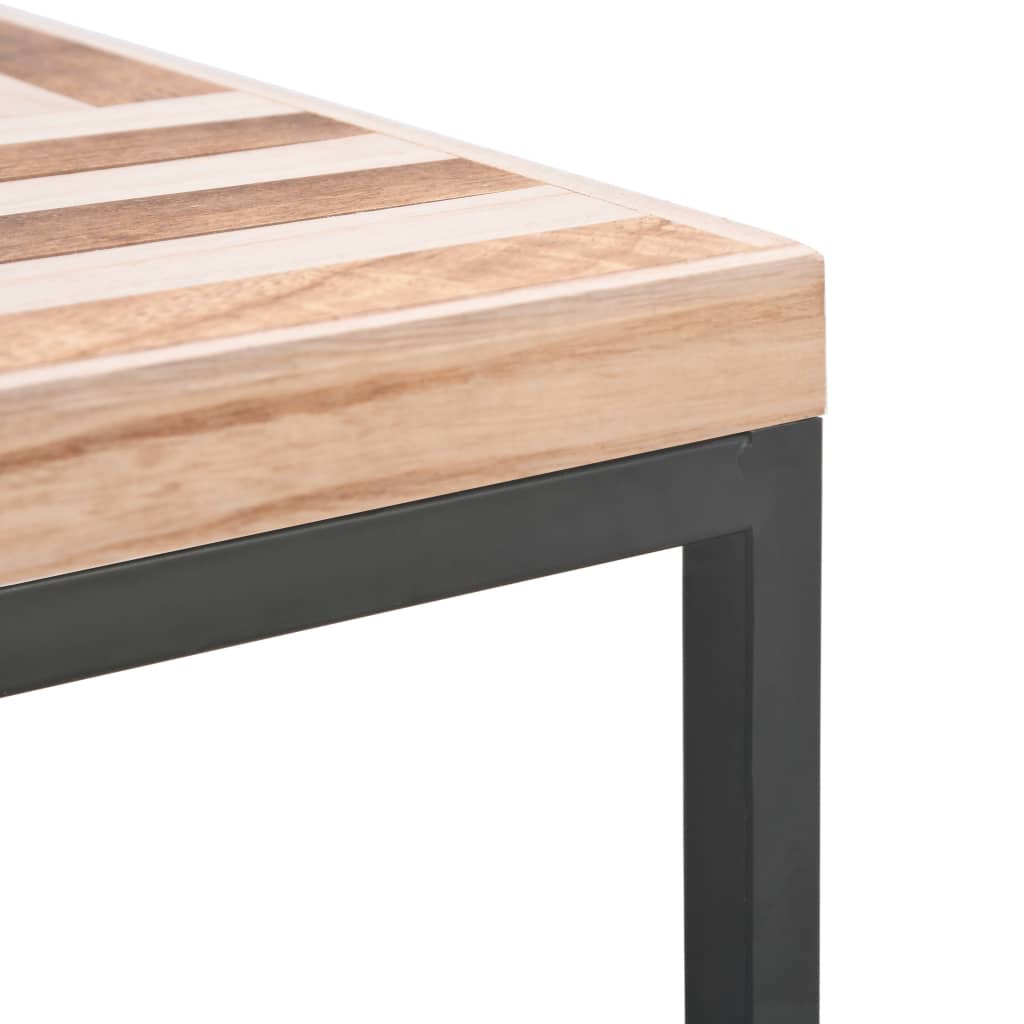 vidaXL Konferenční stolek 50 x 50 x 33,5 masivní dřevo