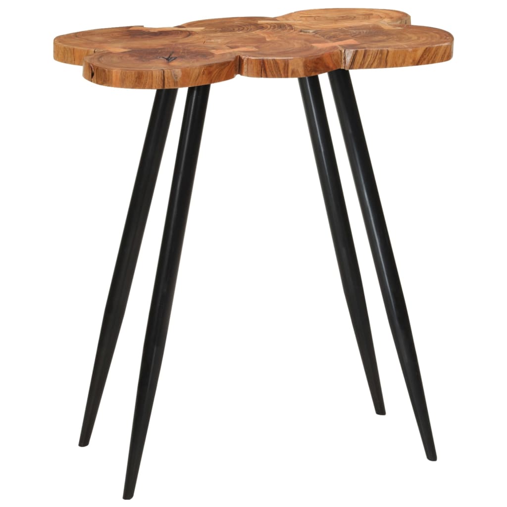 vidaXL Barový stůl ze špalku 90 x 54 x 105 cm masivní akáciové dřevo