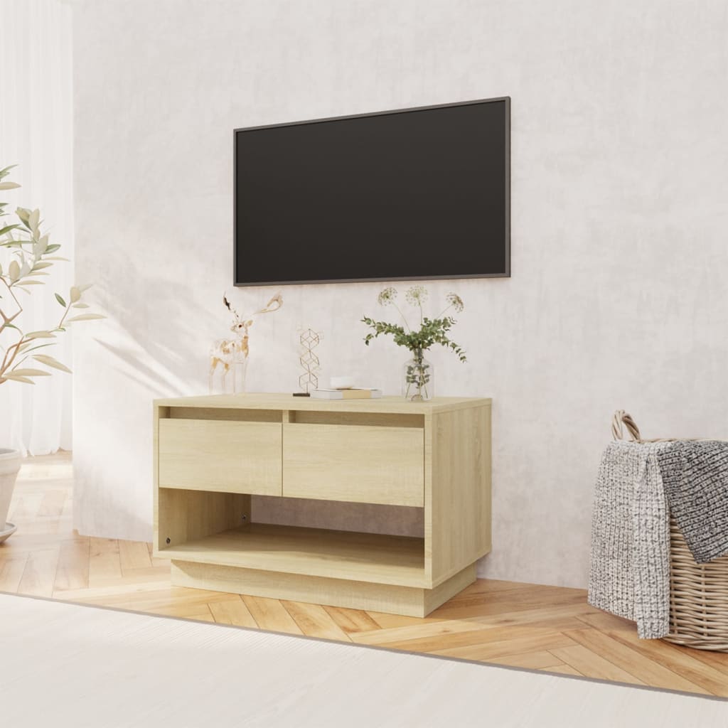 vidaXL TV skříňka dub sonoma 70 x 41 x 44 cm kompozitní dřevo