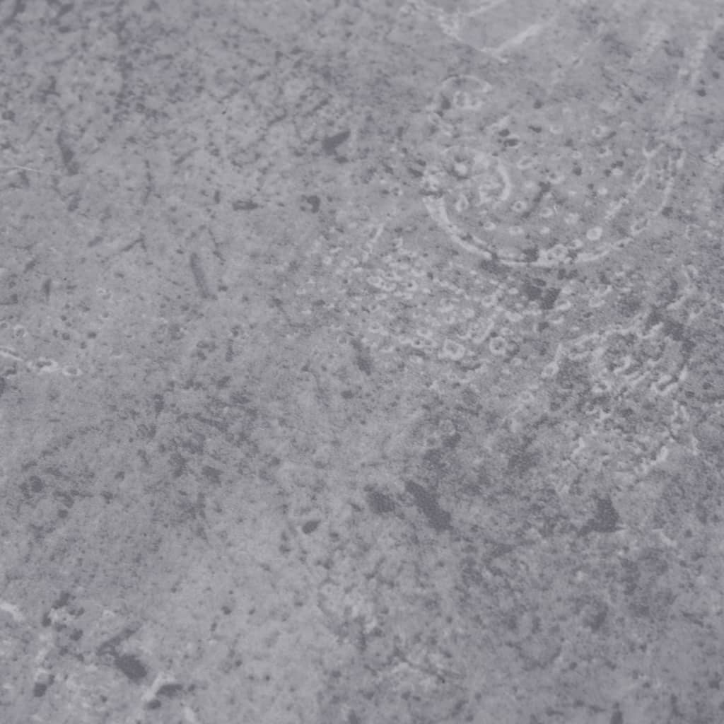 vidaXL Nesamolepicí PVC podlahová prkna 5,26 m² 2 mm cementově šedá
