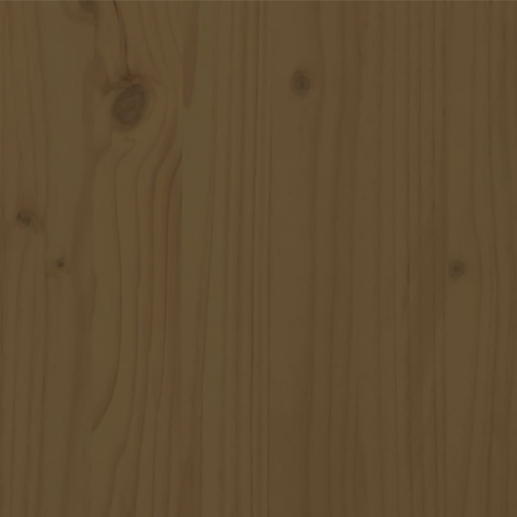 vidaXL Válenda masivní borové dřevo 140 x 190 cm medově hnědá