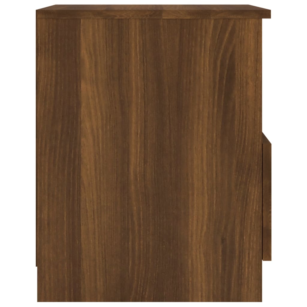 vidaXL Noční stolky 2 ks hnědý dub 40 x 40 x 50 cm kompozitní dřevo