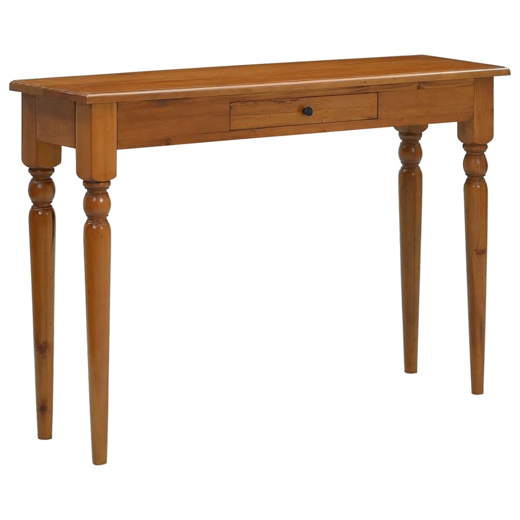 vidaXL Konzolový stolek 110 x 30 x 75 cm masivní mahagonové dřevo