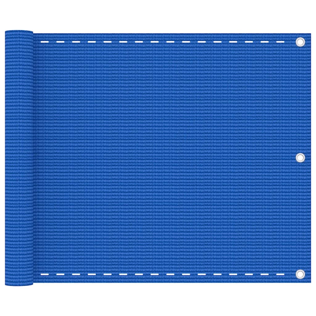 vidaXL Balkonová zástěna modrá 75 x 300 cm HDPE