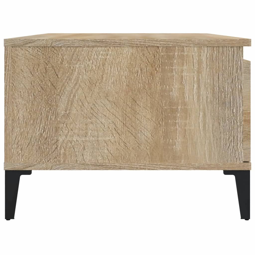 vidaXL Konferenční stolek dub sonoma 90x50x36,5 cm kompozitní dřevo
