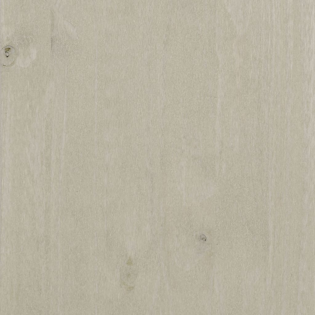 vidaXL Příborník HAMAR bílý 85 x 35 x 80 cm masivní borovice