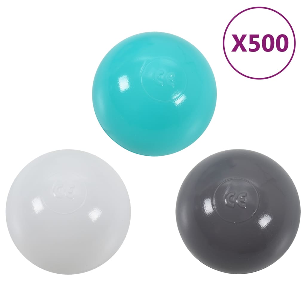 vidaXL Hrací míčky 500 ks vícebarevné