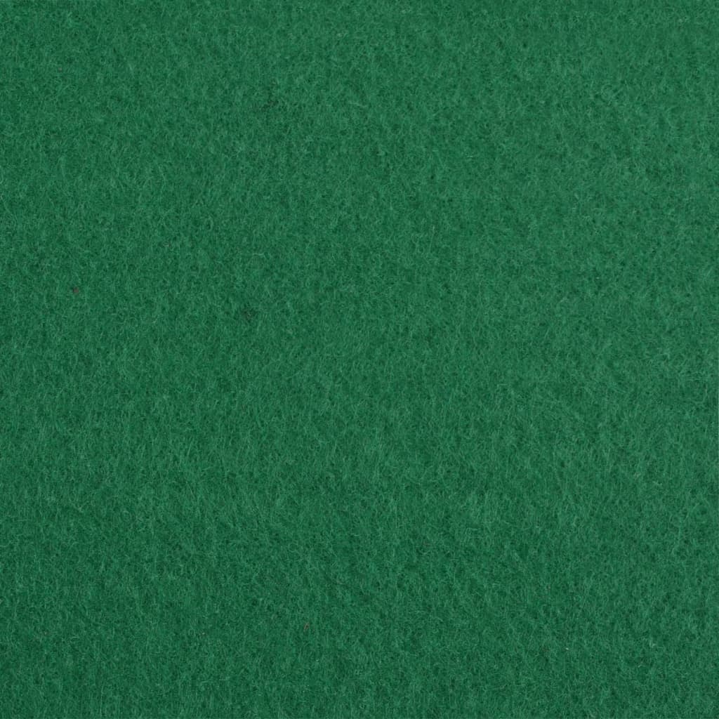 vidaXL Výstavní koberec hladký 1x24 m zelený