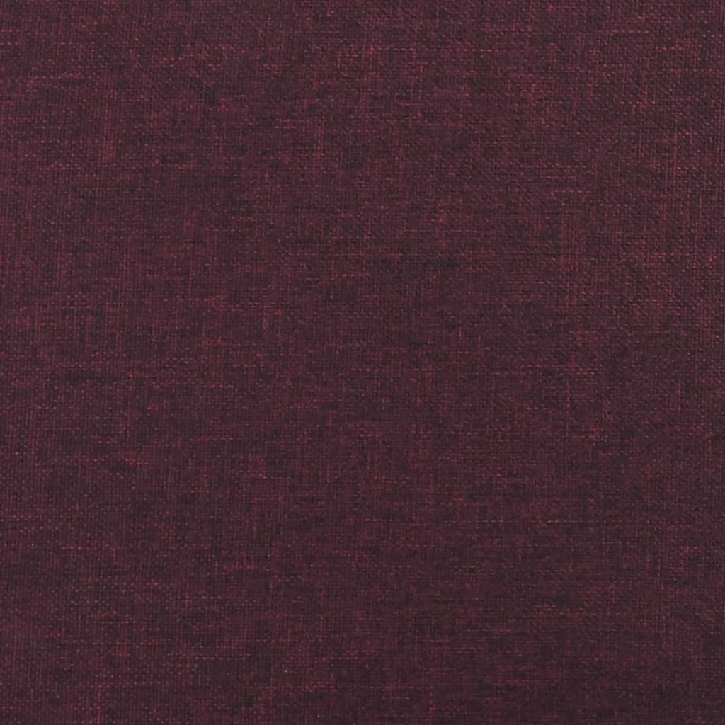 vidaXL Polohovací křeslo fialové textil