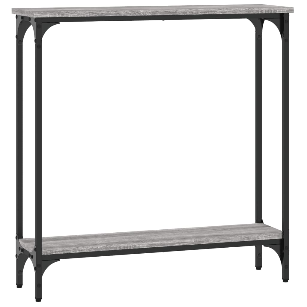 vidaXL Konzolový stolek šedý sonoma 75 x 22,5 x 75 cm kompozitní dřevo