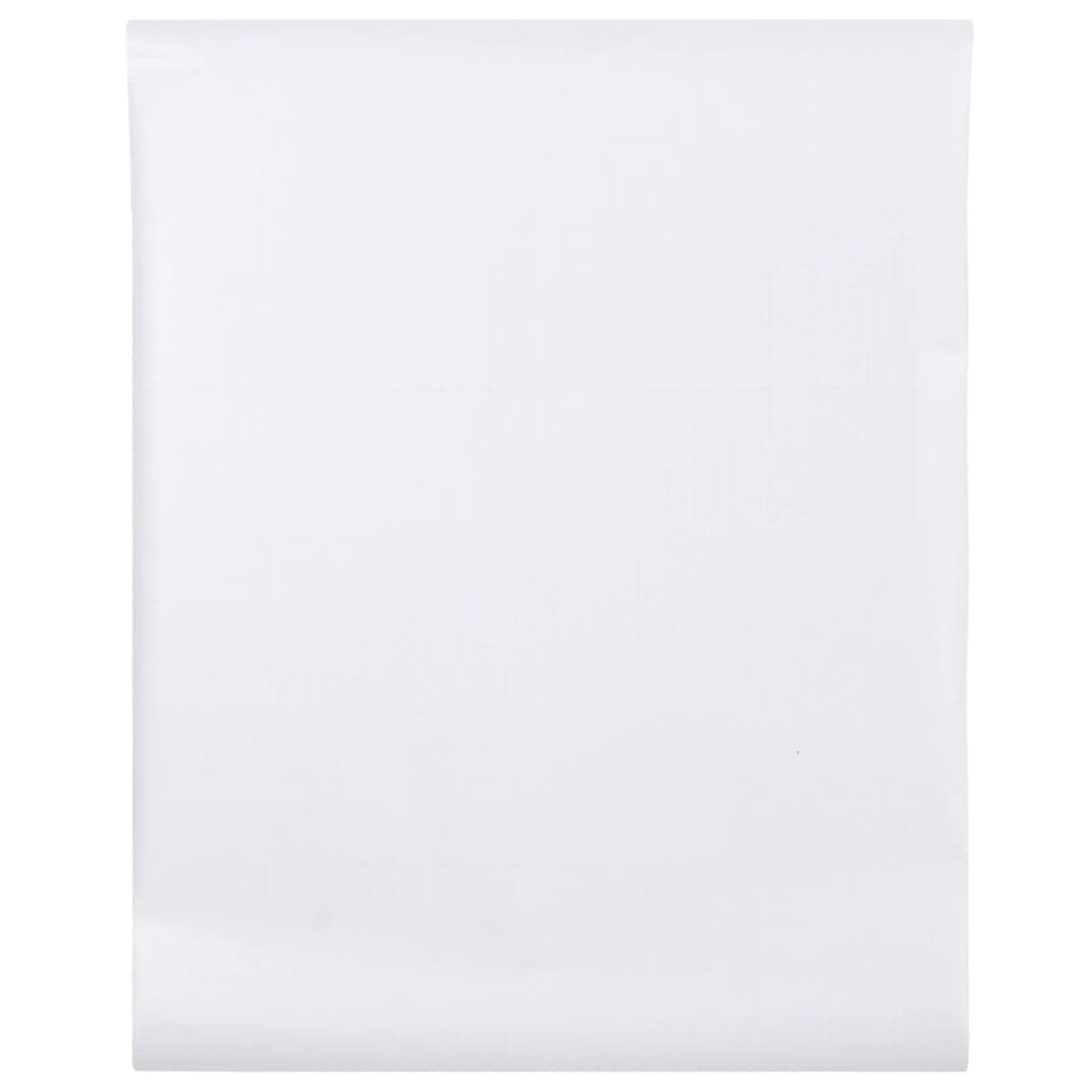 vidaXL Okenní fólie matná bílá 45 x 2 000 cm PVC