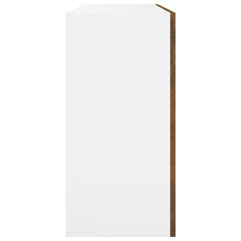 vidaXL Závěsná skříňka kouřový dub 80 x 31 x 60 cm kompozitní dřevo