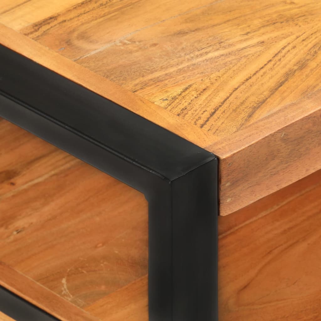 vidaXL Konferenční stolek 120 x 60 x 40 cm masivní akáciové dřevo