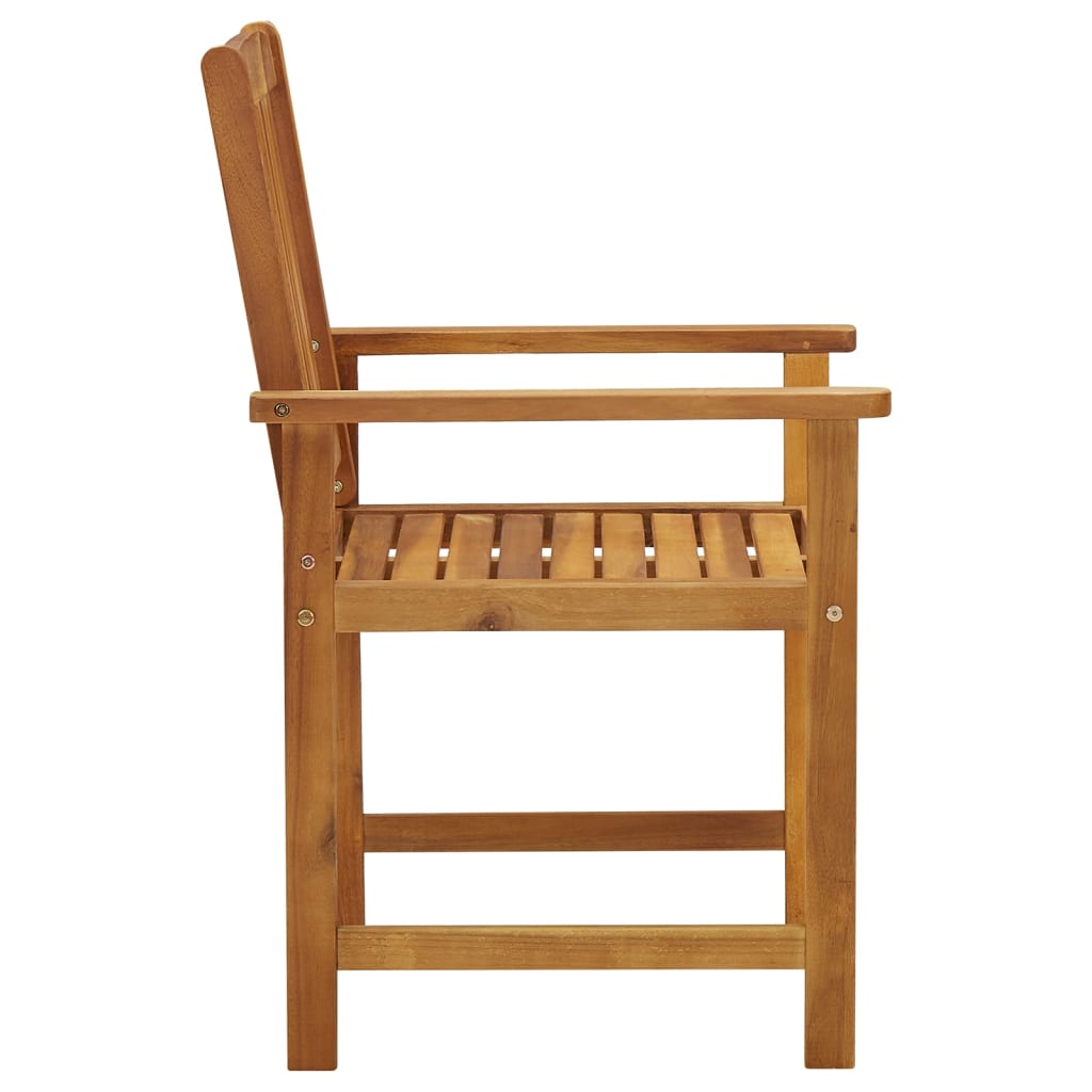 vidaXL Zahradní židle 8 ks masivní akáciové dřevo