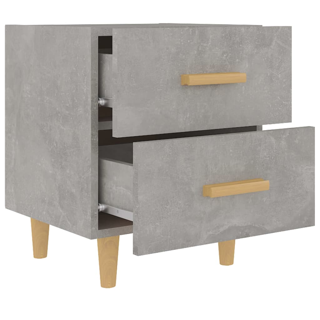 vidaXL Noční stolek betonově šedý 40 x 35 x 47,5 cm