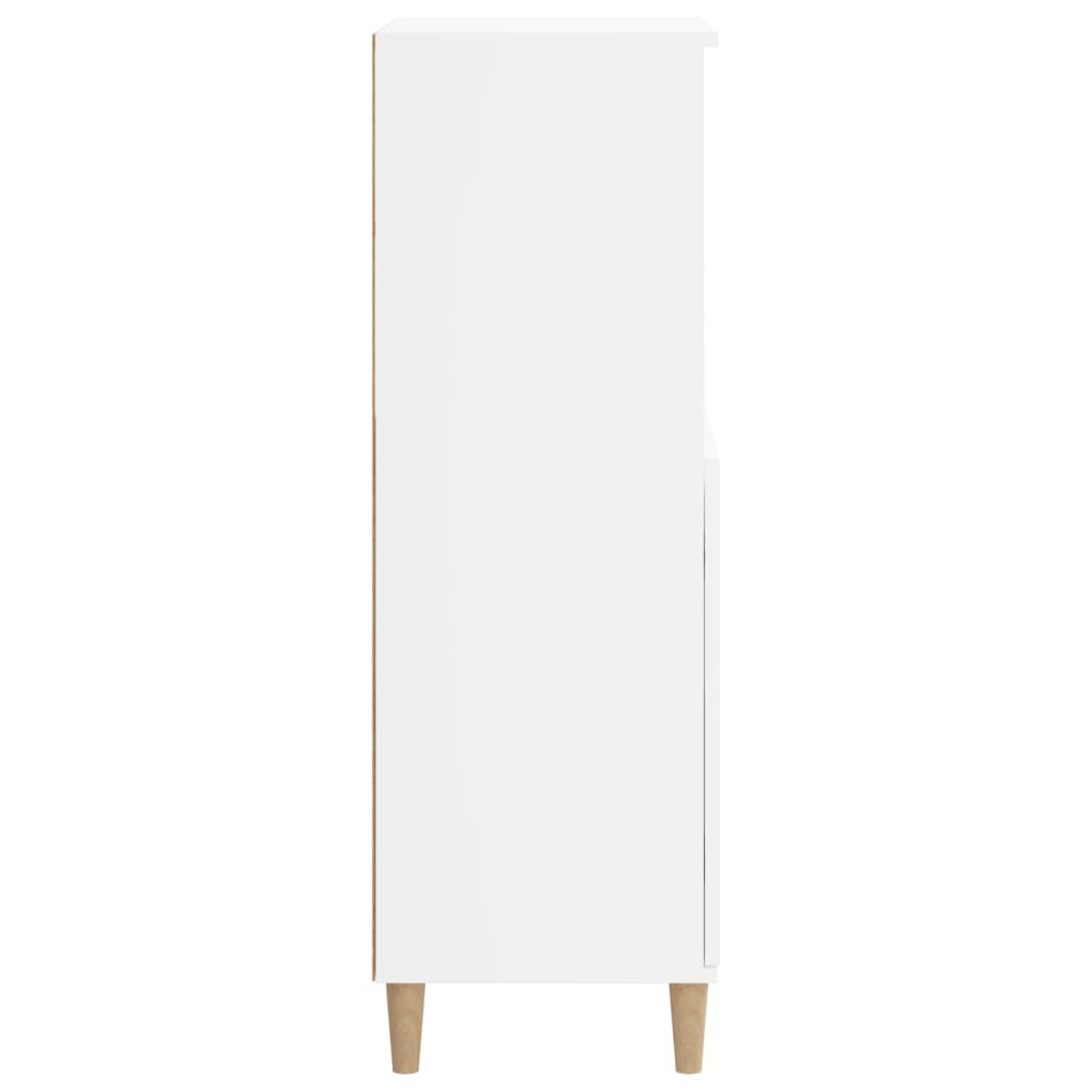 vidaXL Skříň highboard bílá 60 x 36 x 110 cm kompozitní dřevo