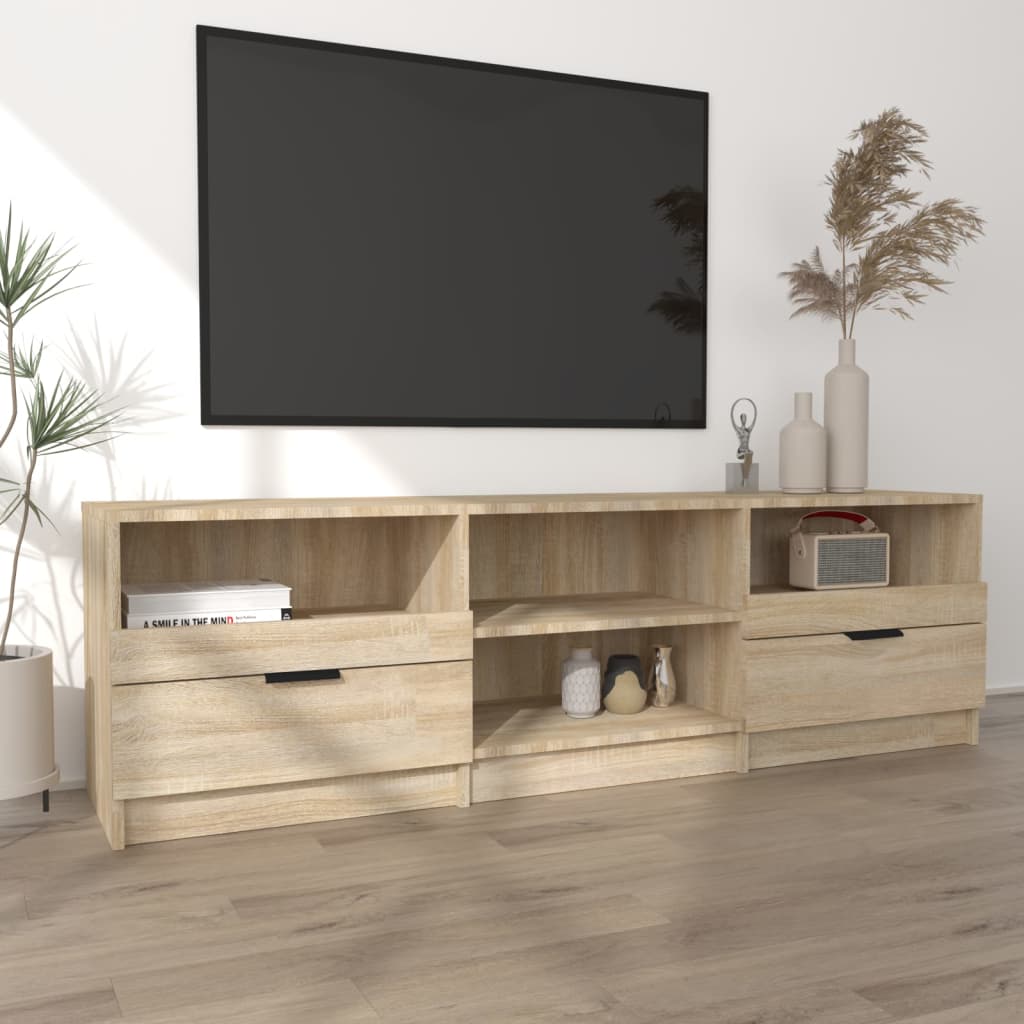 vidaXL TV skříňka dub sonoma 150 x 33,5 x 45 cm kompozitní dřevo