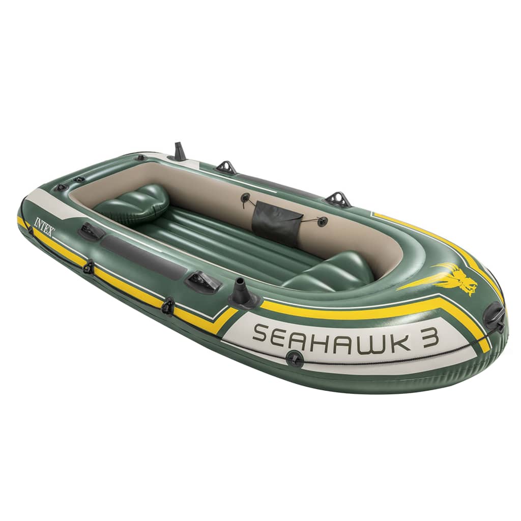 Intex Nafukovací člun Seahawk 3 se závěsným motorem a držákem
