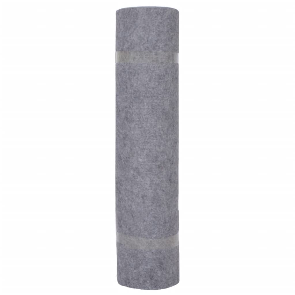 vidaXL Výstavářský koberec vroubkovaný 1,2 x 20 m šedý