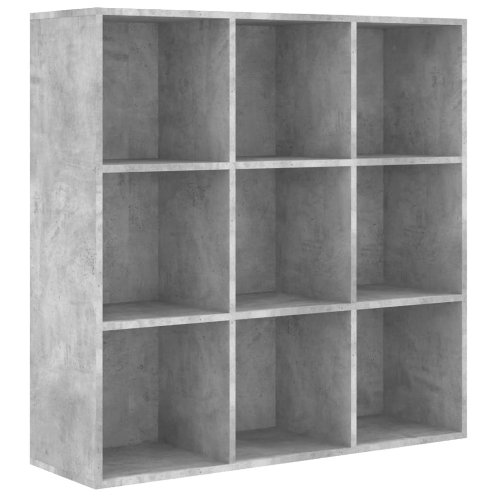 vidaXL Knihovna betonově šedá 98 x 29 x 97,5 cm kompozitní dřevo