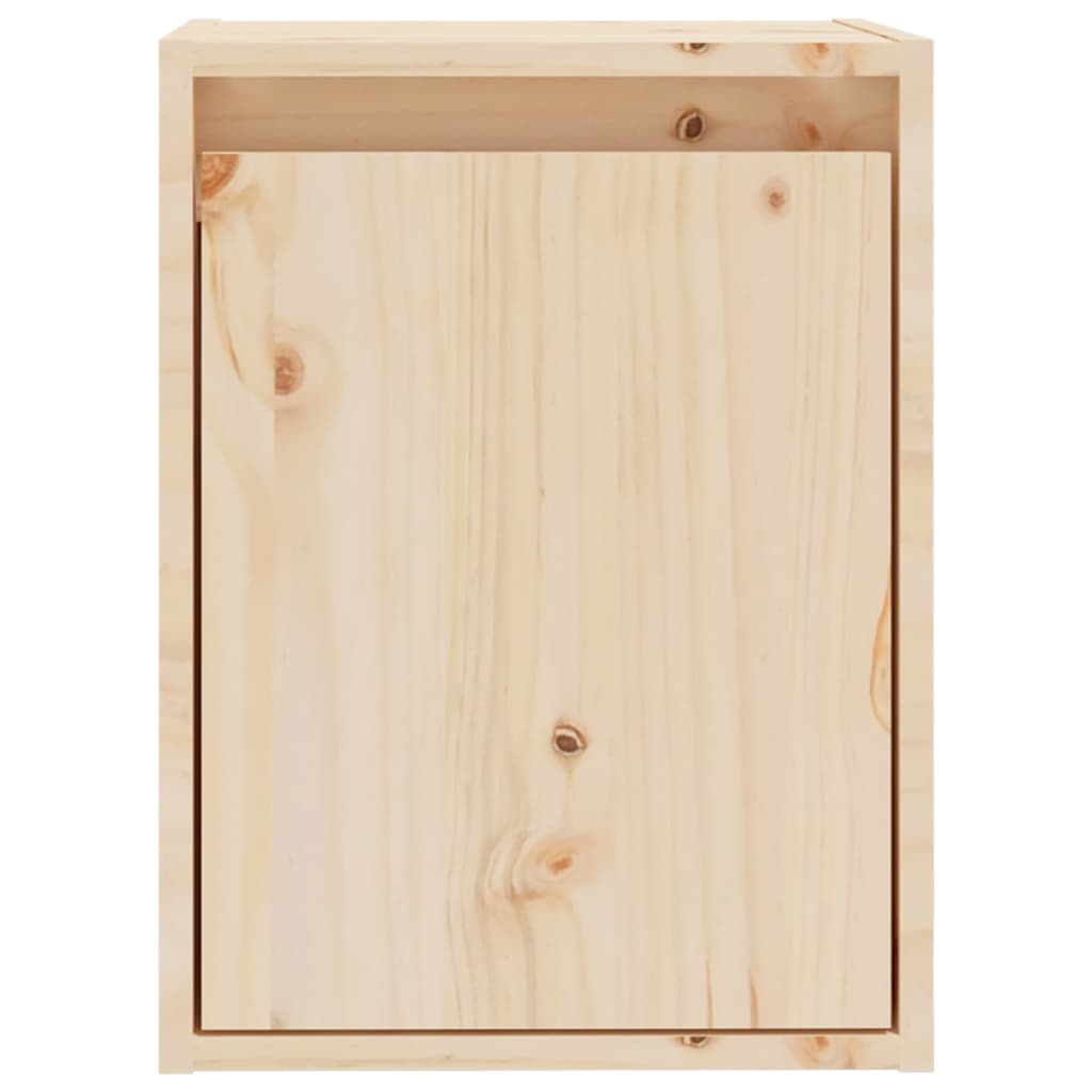 vidaXL Nástěnné skříňky 2 ks 30 x 30 x 40 cm masivní borové dřevo