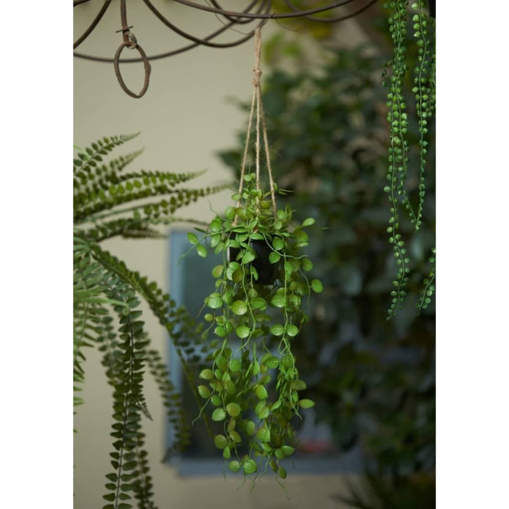 Emerald Umělý svícník závěsná rostlina 50 cm v květináči
