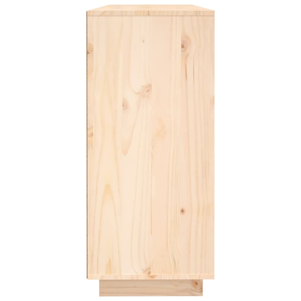 vidaXL Příborník 120x35x80 cm masivní borové dřevo