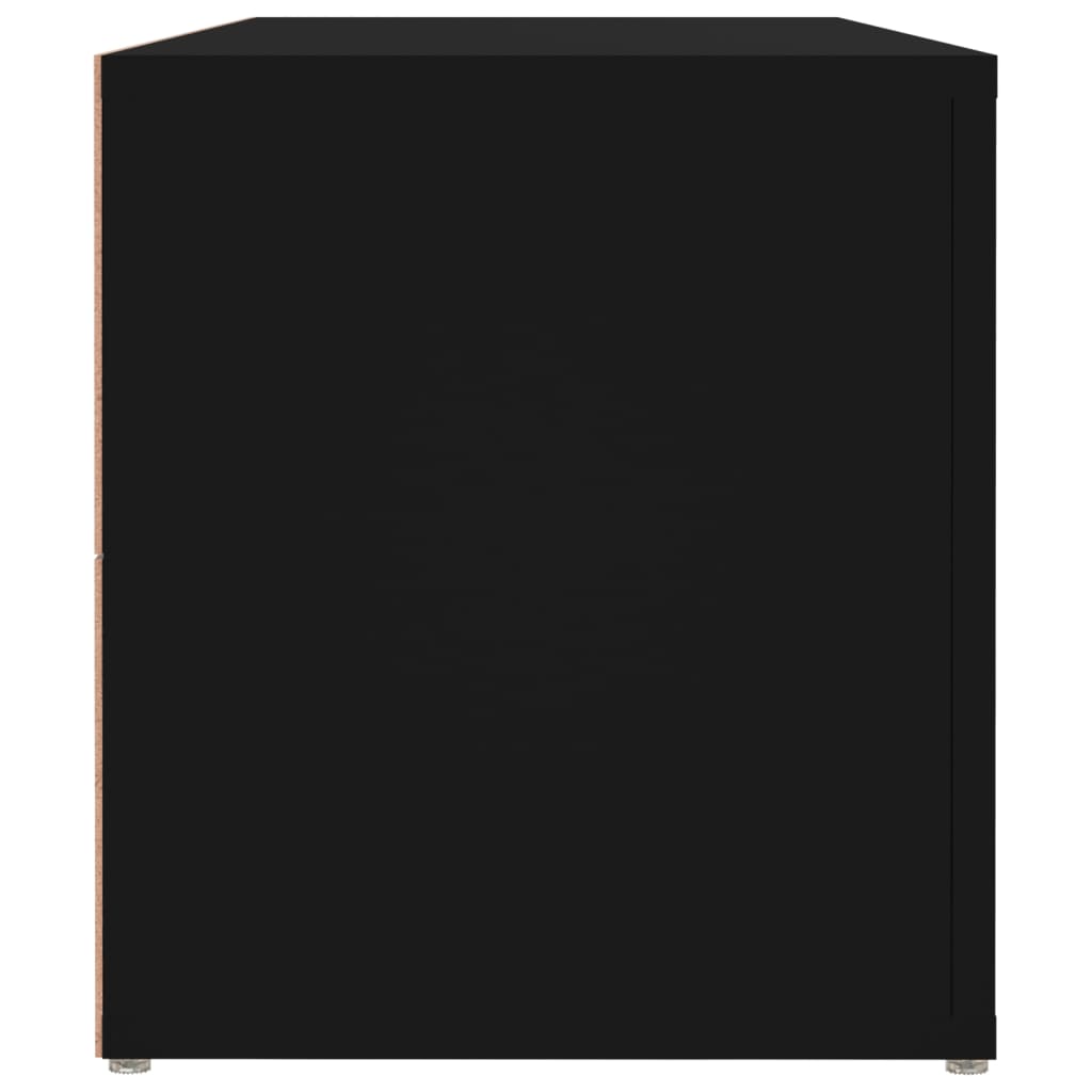vidaXL TV skříňka černá 100x31,5x35 cm kompozitní dřevo
