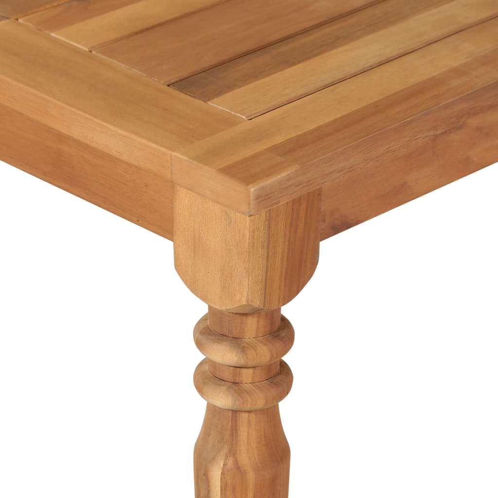 vidaXL Zahradní stůl 170 x 90 x 75 cm masivní akáciové dřevo