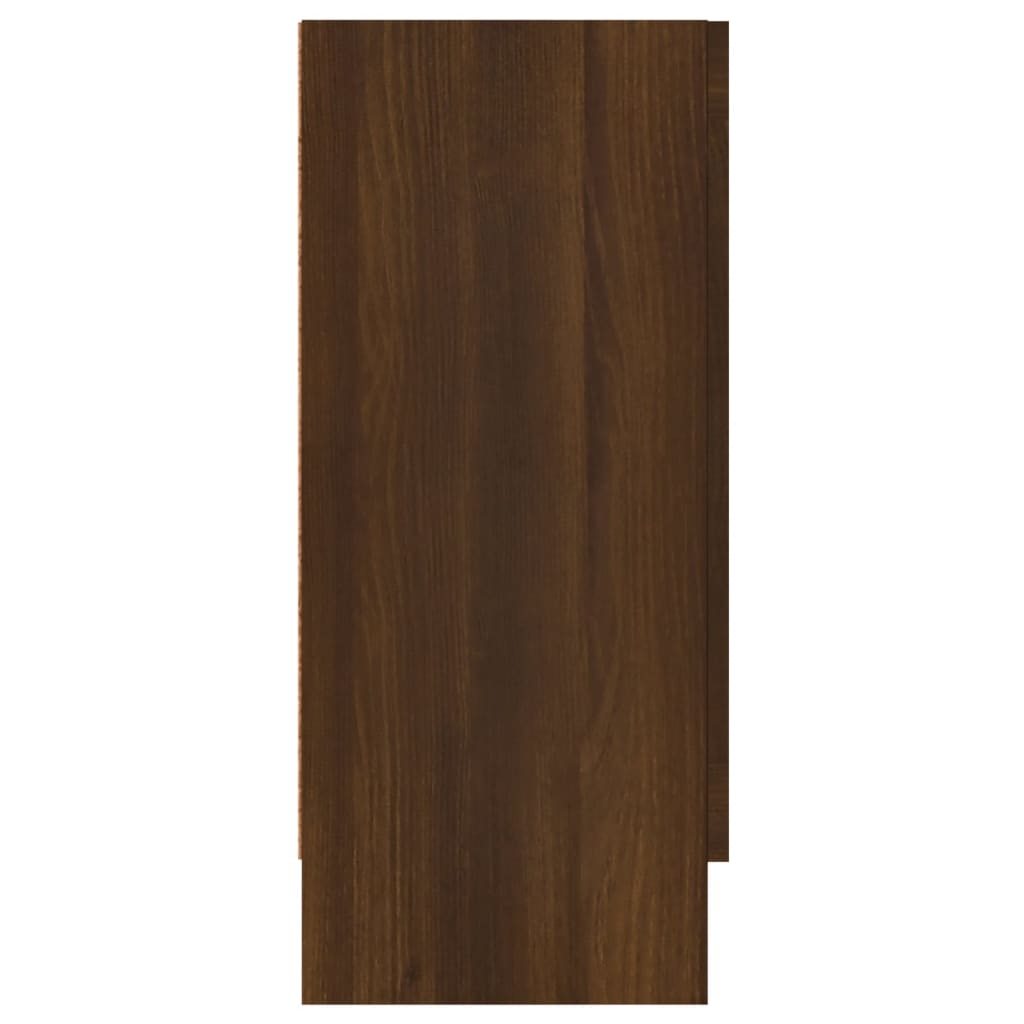 vidaXL Příborník hnědý dub 120 x 30,5 x 70 cm kompozitní dřevo
