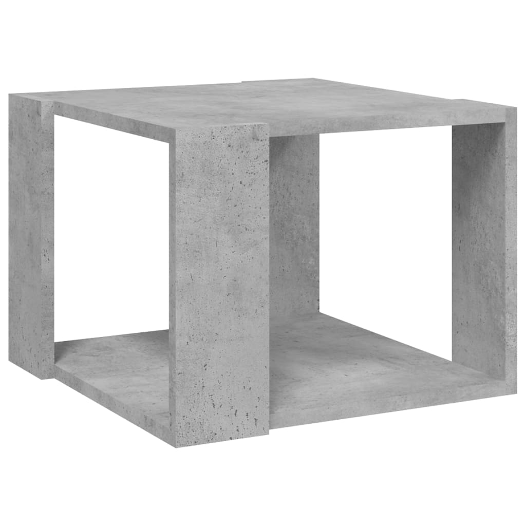vidaXL Konferenční stolek betonově šedý 40x40x30 cm kompozitní dřevo