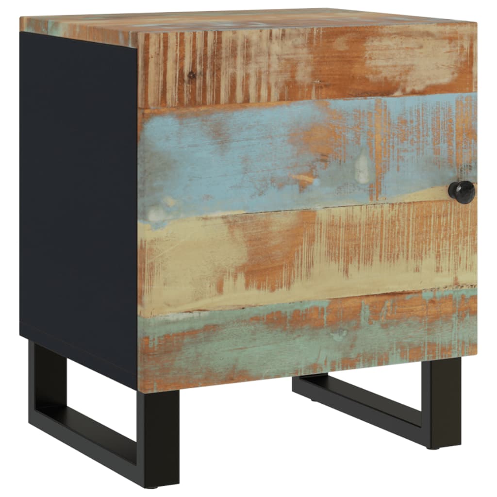 vidaXL Noční stolek 40 x 33 x 46 cm masivní recyklované dřevo