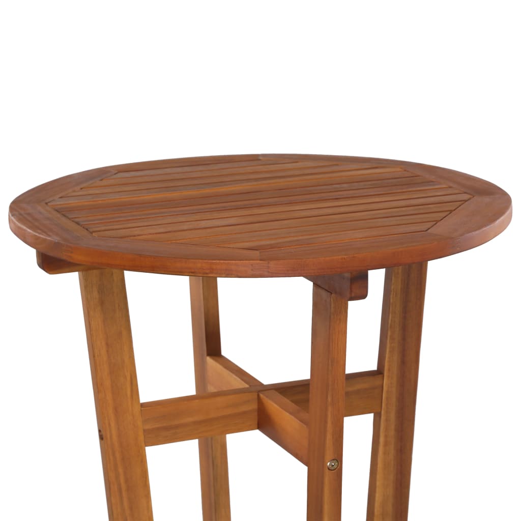 vidaXL Barový stůl 60 x 105 cm masivní akáciové dřevo