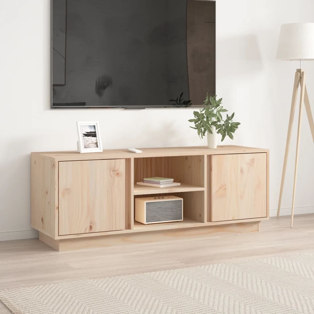 vidaXL TV skříňka 110x35x40,5 cm masivní borové dřevo