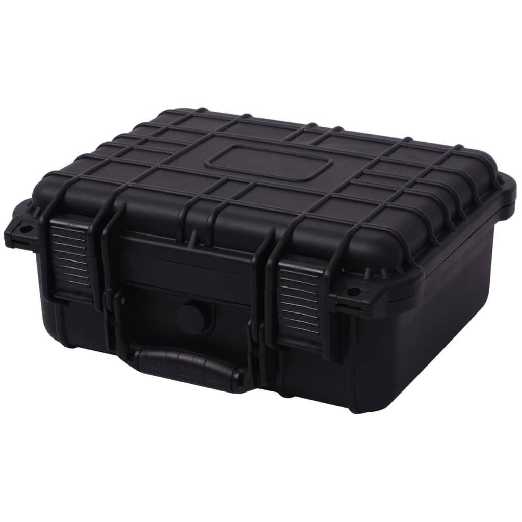 vidaXL Ochranný kufřík černý 35 x 29,5 x 15 cm