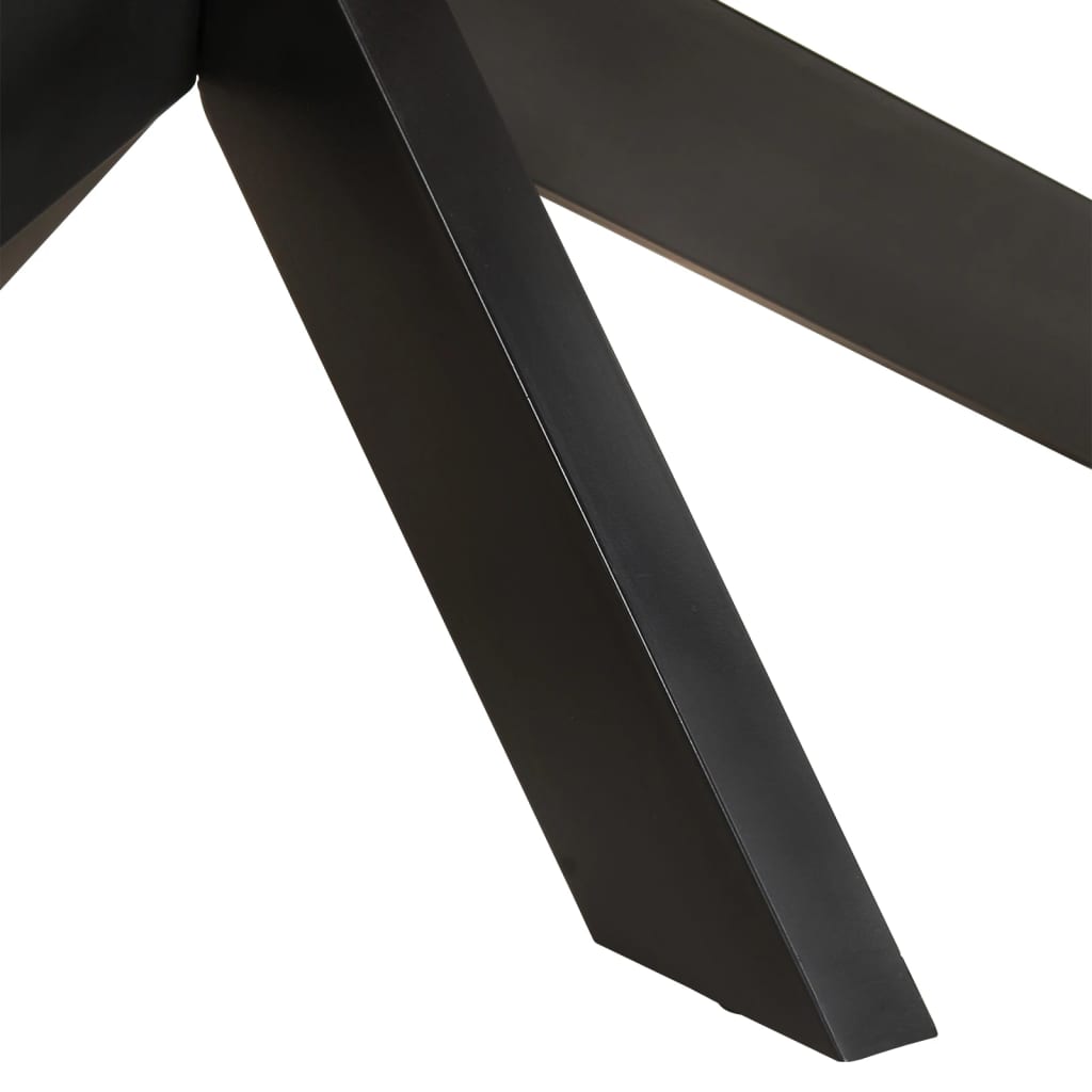 vidaXL Jídelní stůl oválný 200 x 100 x 75 cm hrubé mangovníkové dřevo