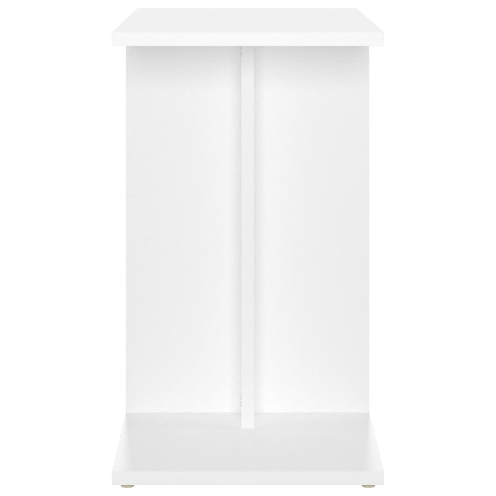 vidaXL Odkládací stolek bílý 50 x 30 x 50 cm dřevotříska