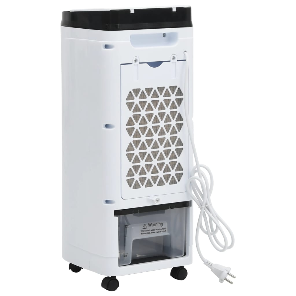 vidaXL Mobilní chladič vzduchu 3 v 1 bílý a černý 60 W